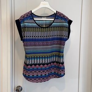 Flowy Aztec Blouse